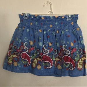 Paisley skirt with undershorts. Darling! Like new!